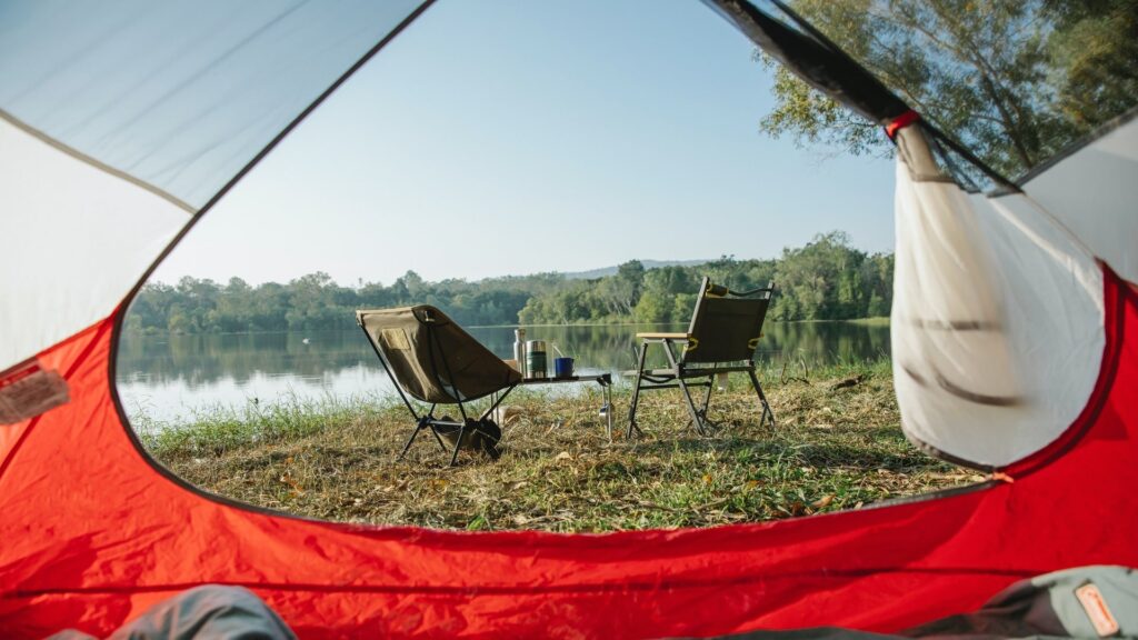 campingplatz großes meer zeltlblick