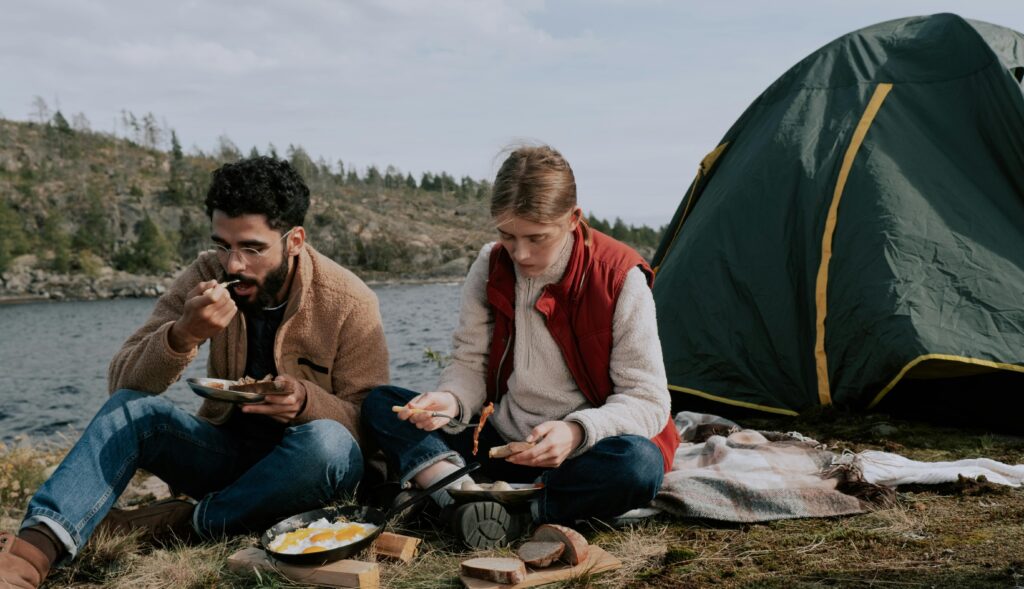 Camping Frühstück